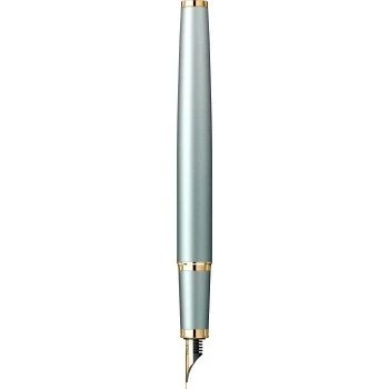 Ручка перьевая Parker IM Rituals F331, Green Gradient GT (Перо F)