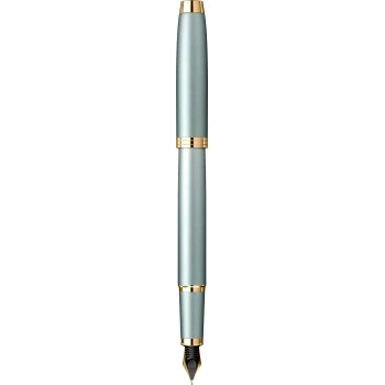 Ручка перьевая Parker IM Rituals F331, Green Gradient GT (Перо F)
